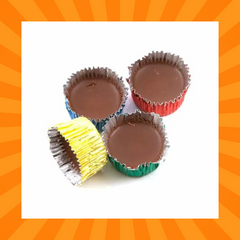 Hannahs Chocolate Flavour Icy Cups - Foiled Candy Sweets 100g