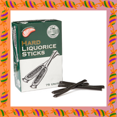 Barratt Hard Liquorice Sticks - 4 pack