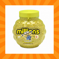 Banana Flavour Millions Minion - Tiny Chewy Sweets 200g
