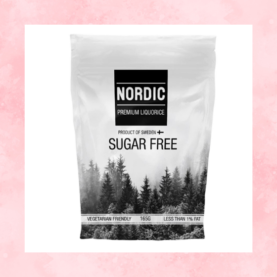 Nordic Sugar Free Liquorice Pouch 165G