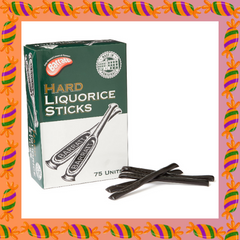 Barratt Hard Liquorice Sticks - 10 pack