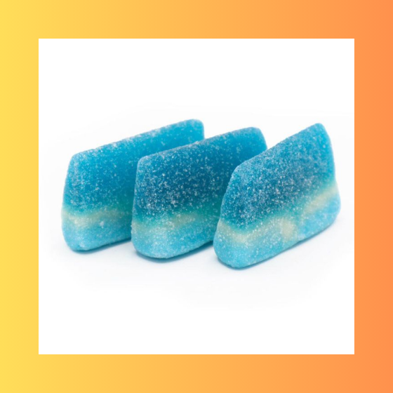 Vidal Blue Raspberry Slice 200g